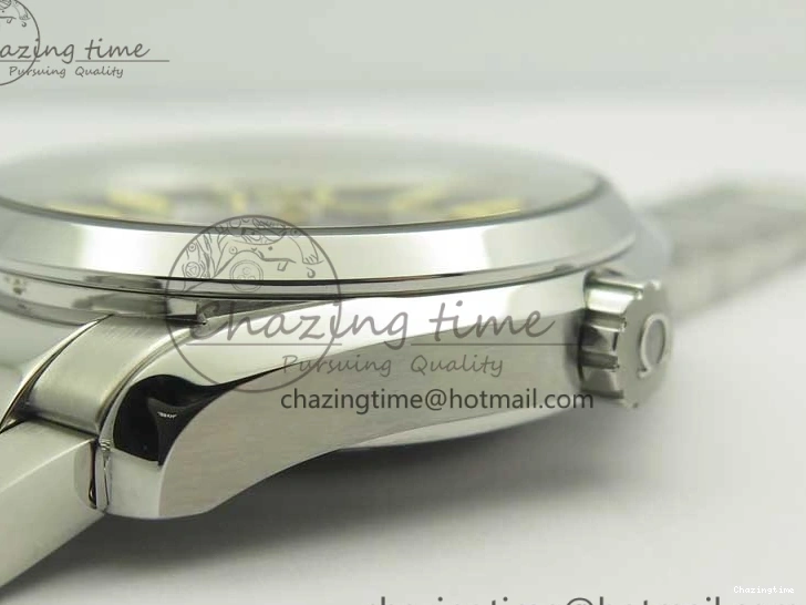 0202 Aqua Terra 150M SS VSF 1:1 Best Edition Blue Wave Textured Dial YG Hand on SS Bracelet A8500 Super Clone Sporty 8026